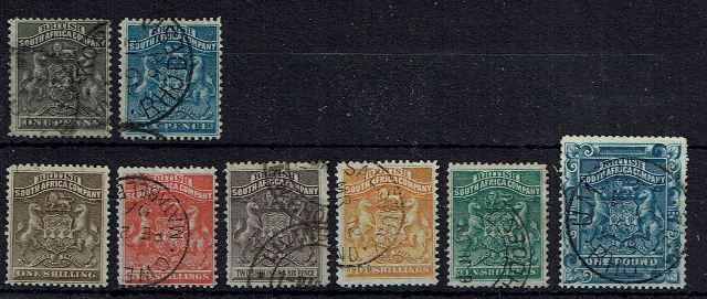 Image of Rhodesia SG 1/10 FU British Commonwealth Stamp